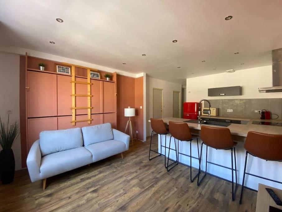 Appartement Centre-Ville, Valras-Plage, Chez Geraud Et Severine Extérieur photo